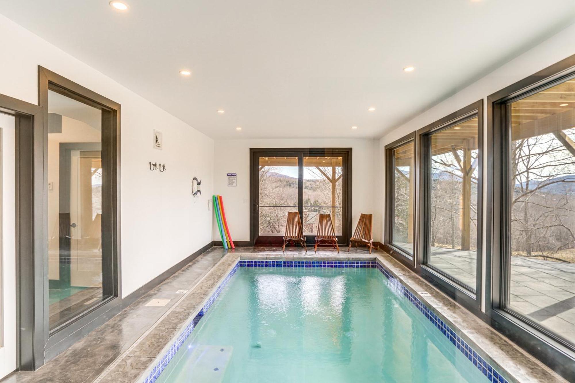 Custom Windham Mtn Villa With Pool, Theater And Views! Экстерьер фото