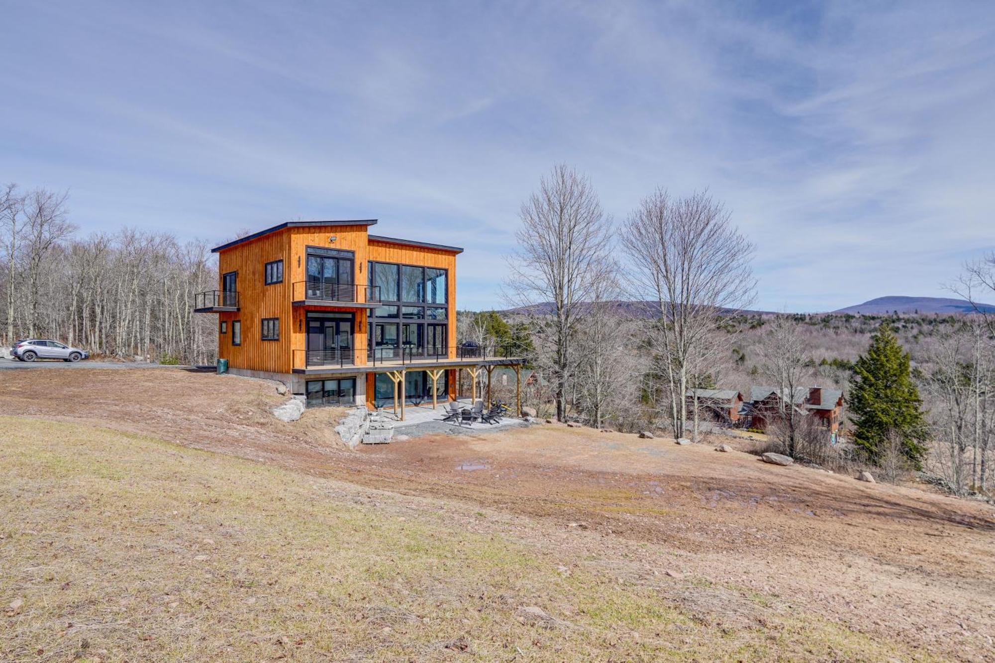 Custom Windham Mtn Villa With Pool, Theater And Views! Экстерьер фото